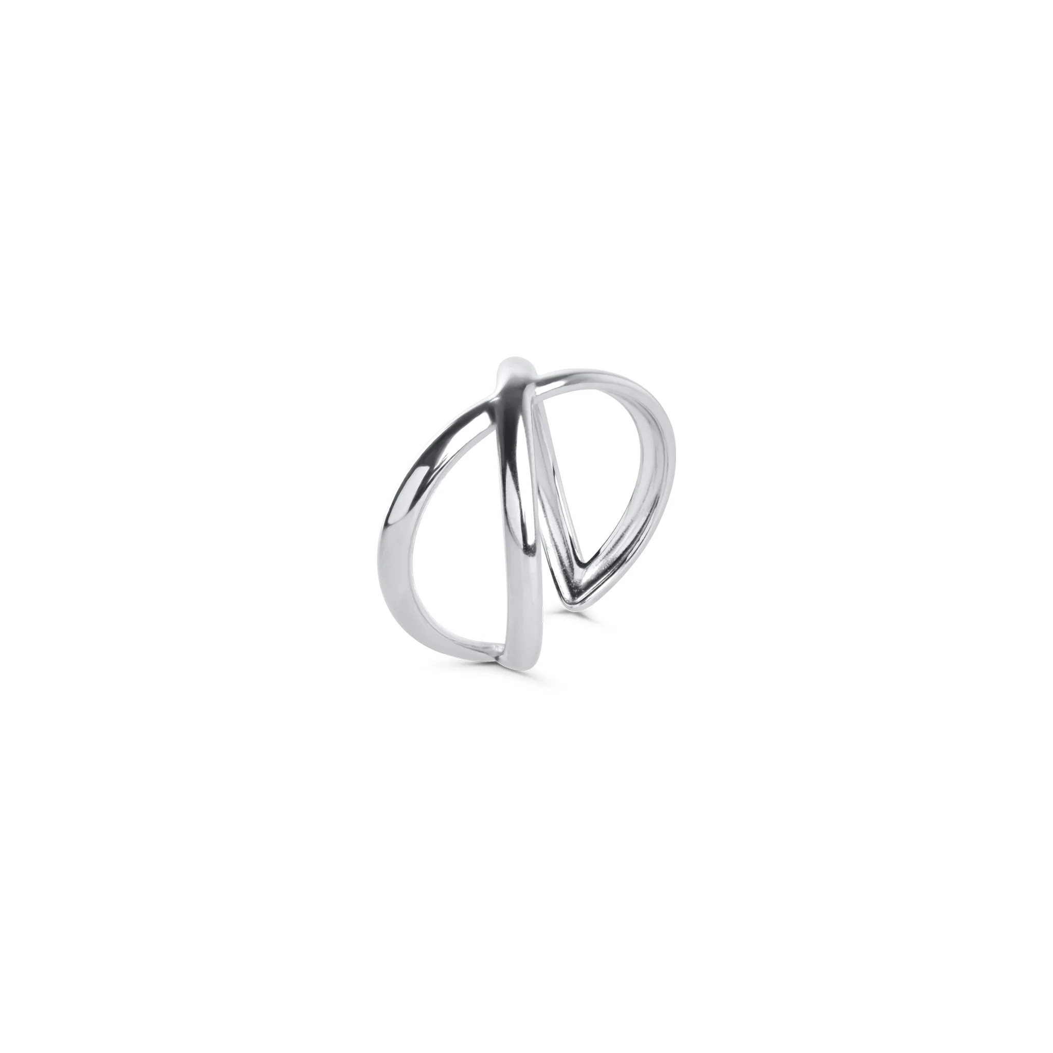 Mona - Abstrakt Ring Rostfritt StÄl - Image 3