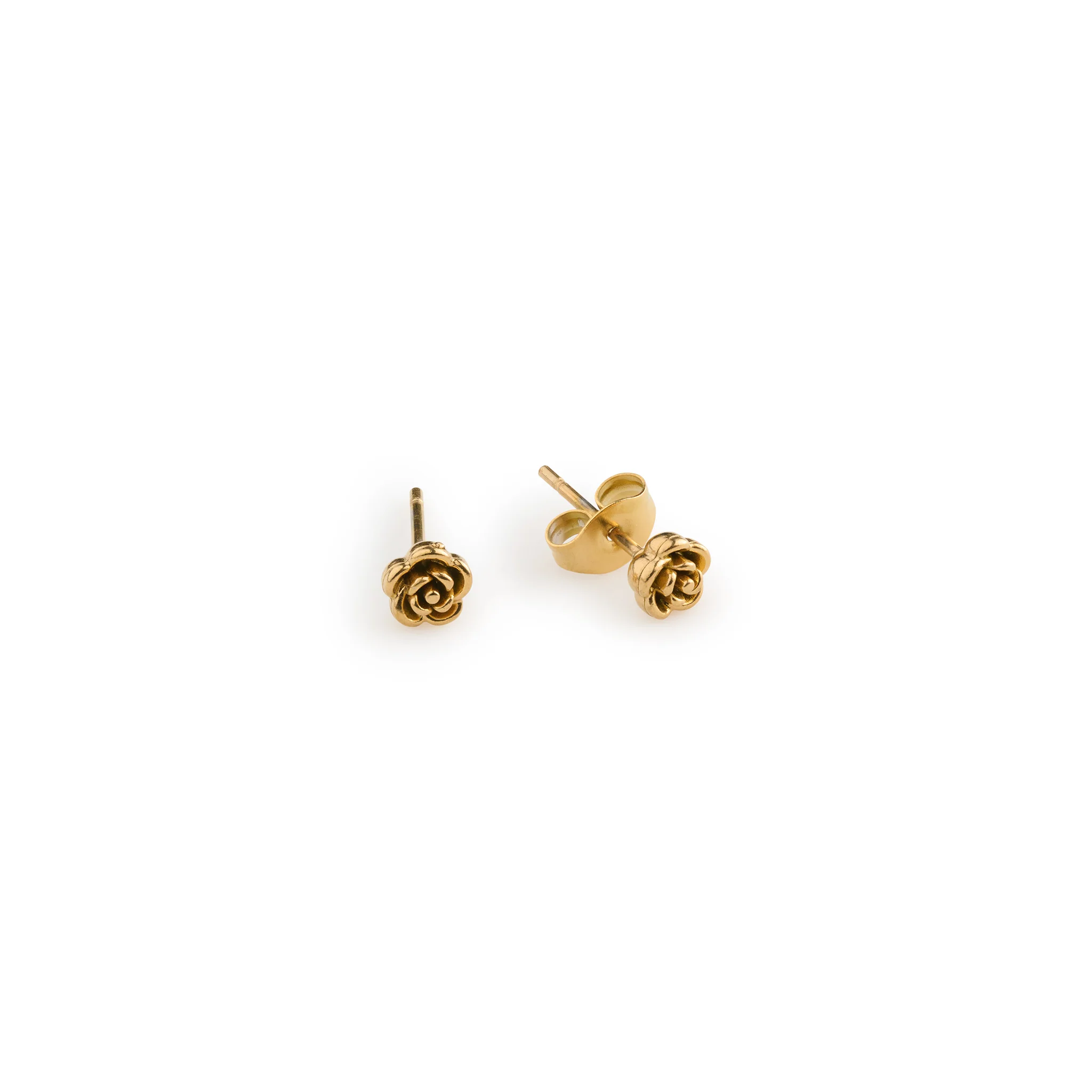 Nixie - Mini Studs Örhängen Blomma Rostfritt Stål - Image 2