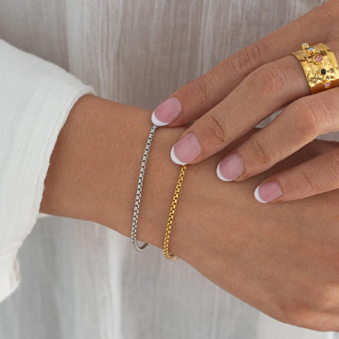 Nori - Unisex Armbandskedja Rostfritt Stål - Image 6