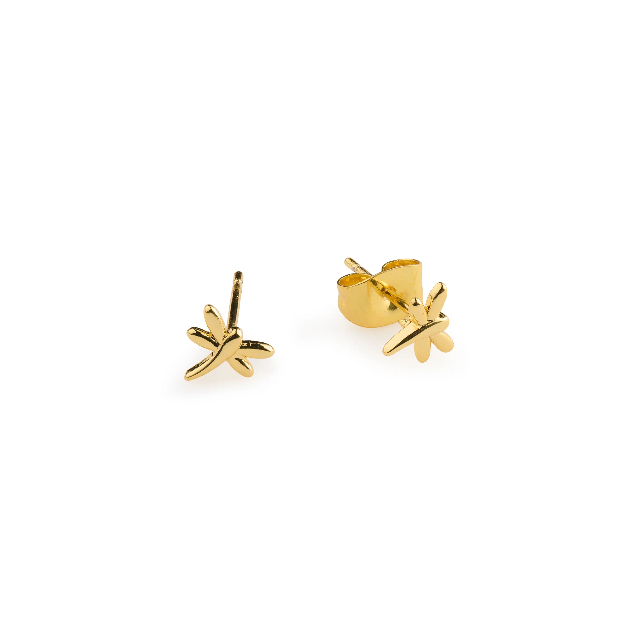 Noya - Minimalistiska Dragonfly Stud örhÀngen