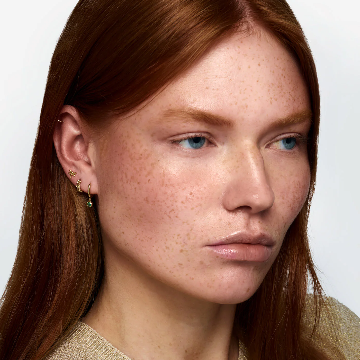 Noya - Minimalistiska Dragonfly Stud örhÀngen - Image 9