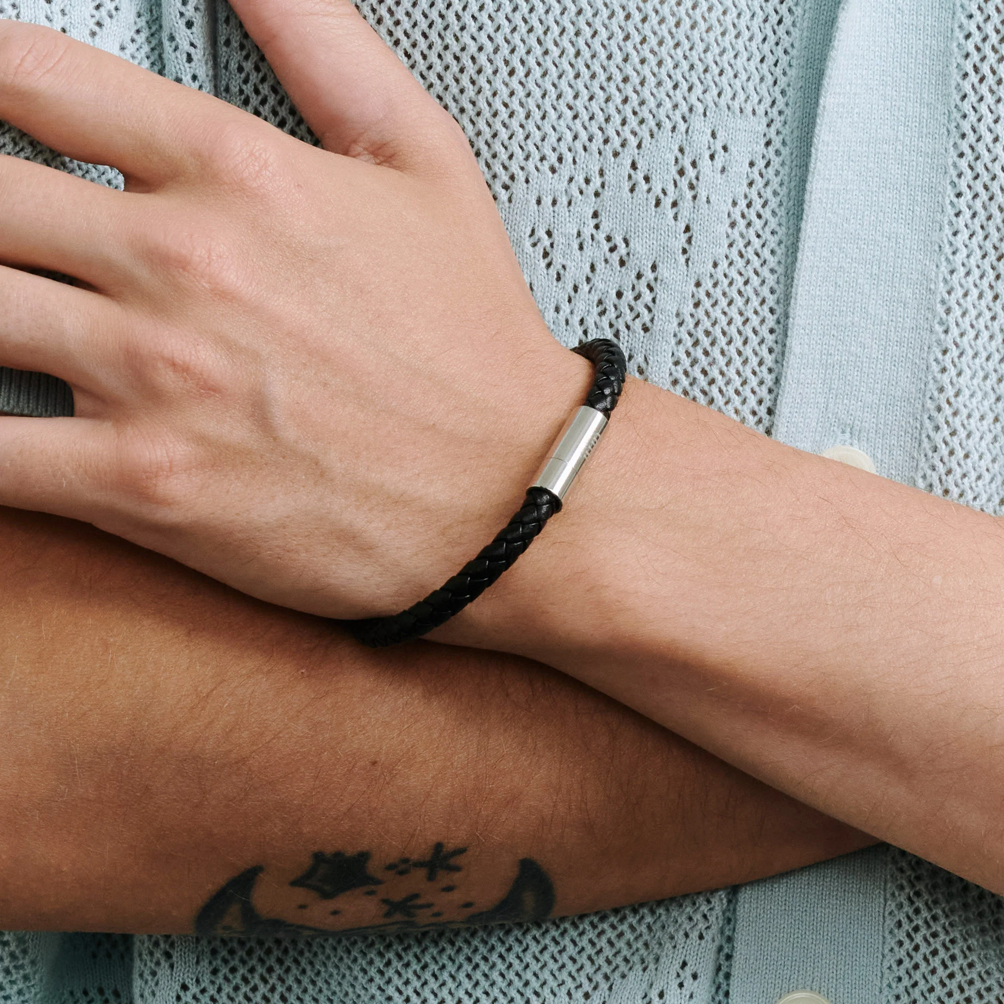 Oliver - Läderarmband Rostfritt Stål - Image 5