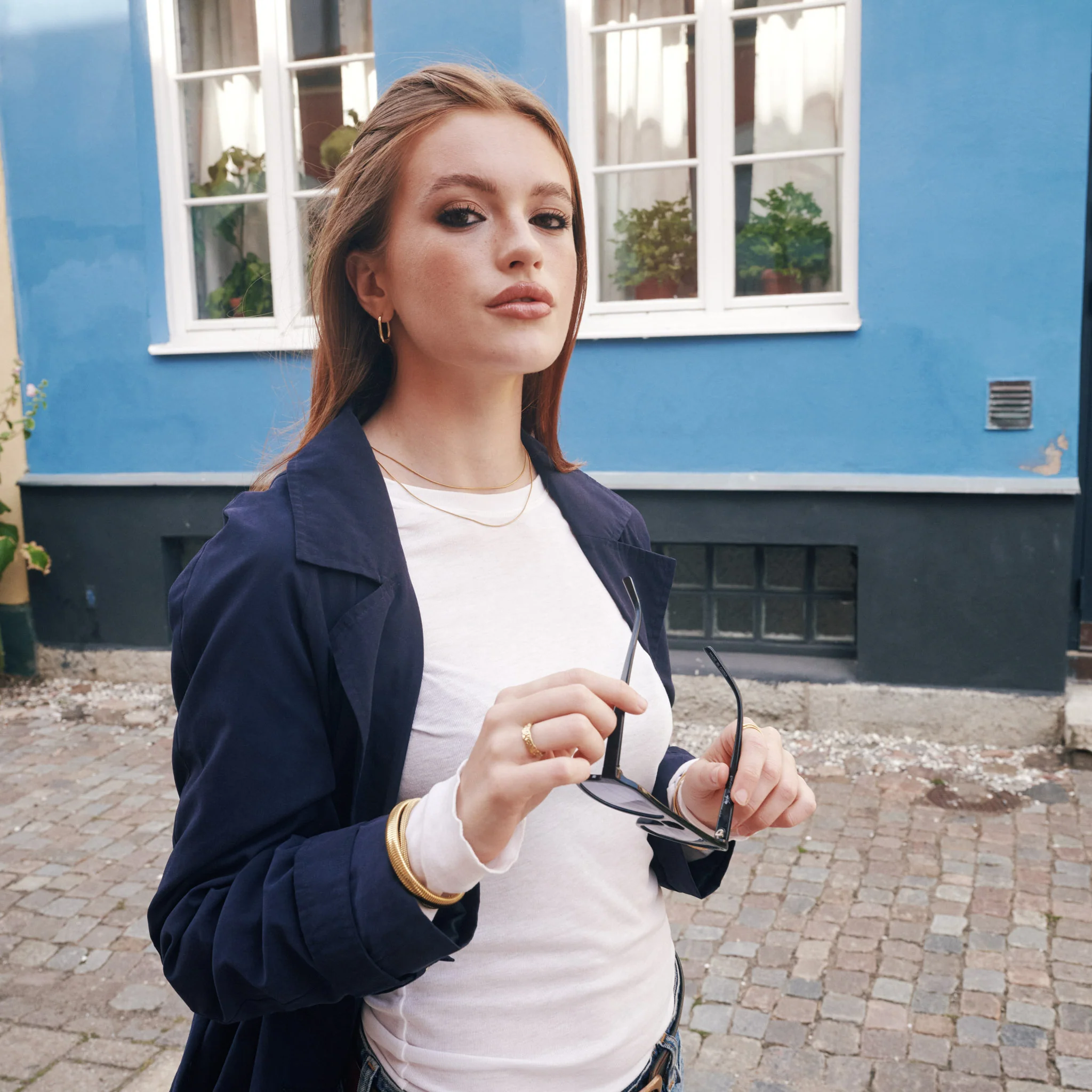 Pernille - Hoops Örhängen Rostfritt Stål - Image 5