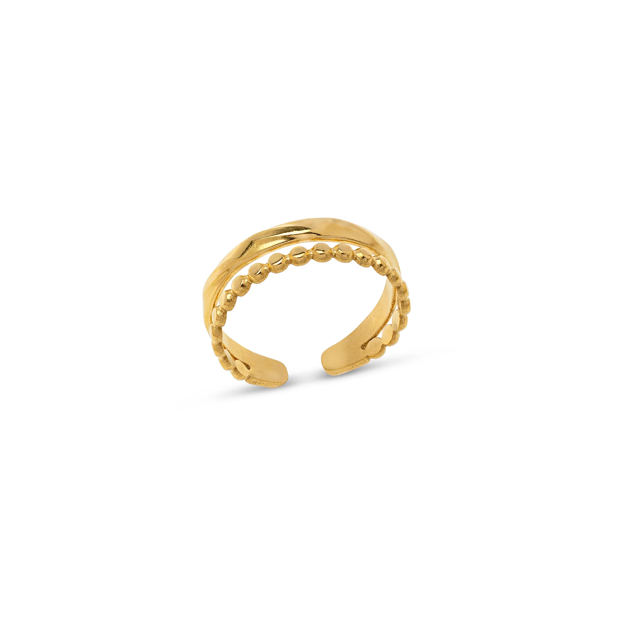 Polly - Duo Ring Rostfritt StÄl
