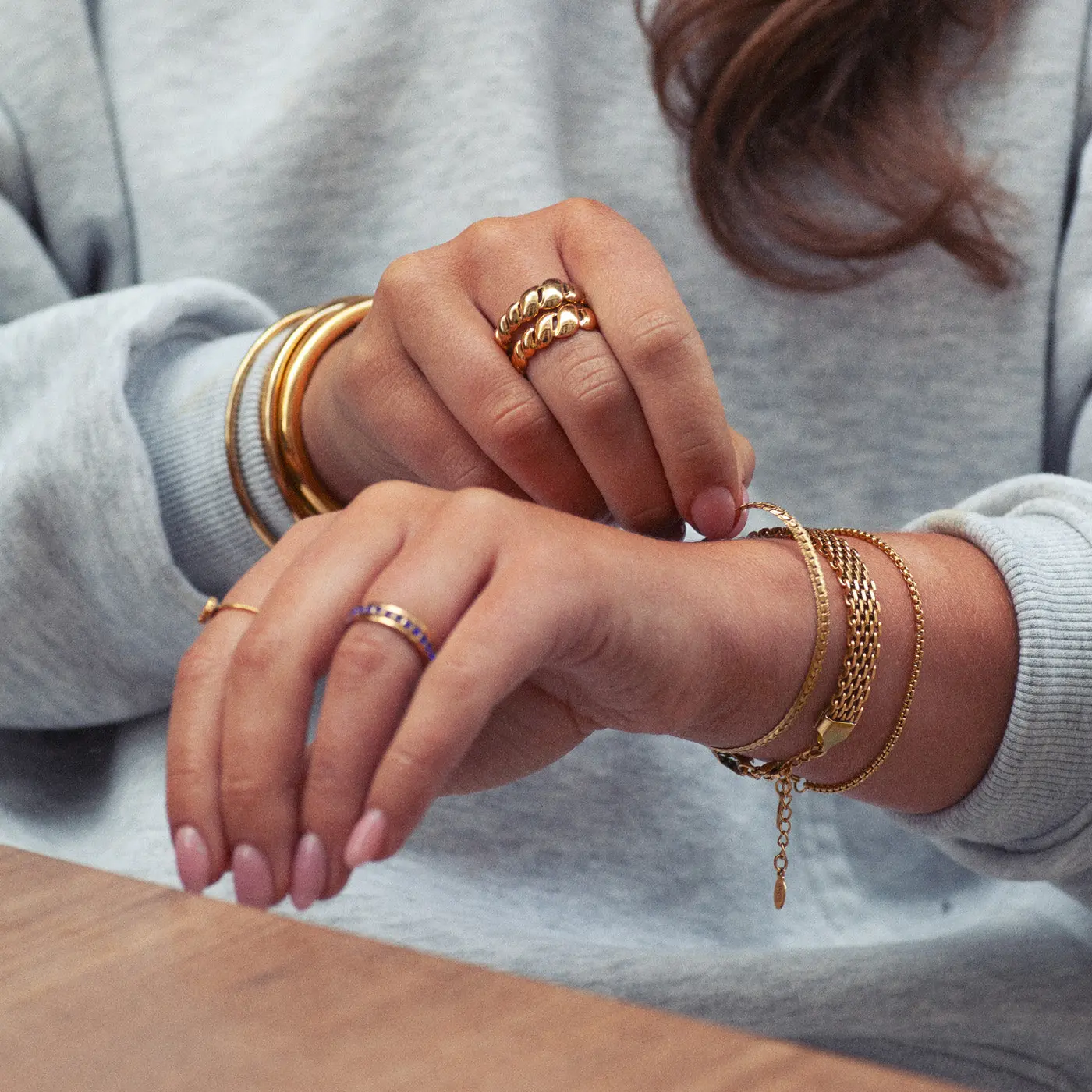 Rani - Unisex Armbandskedja Rostfriitt Stål - Image 4