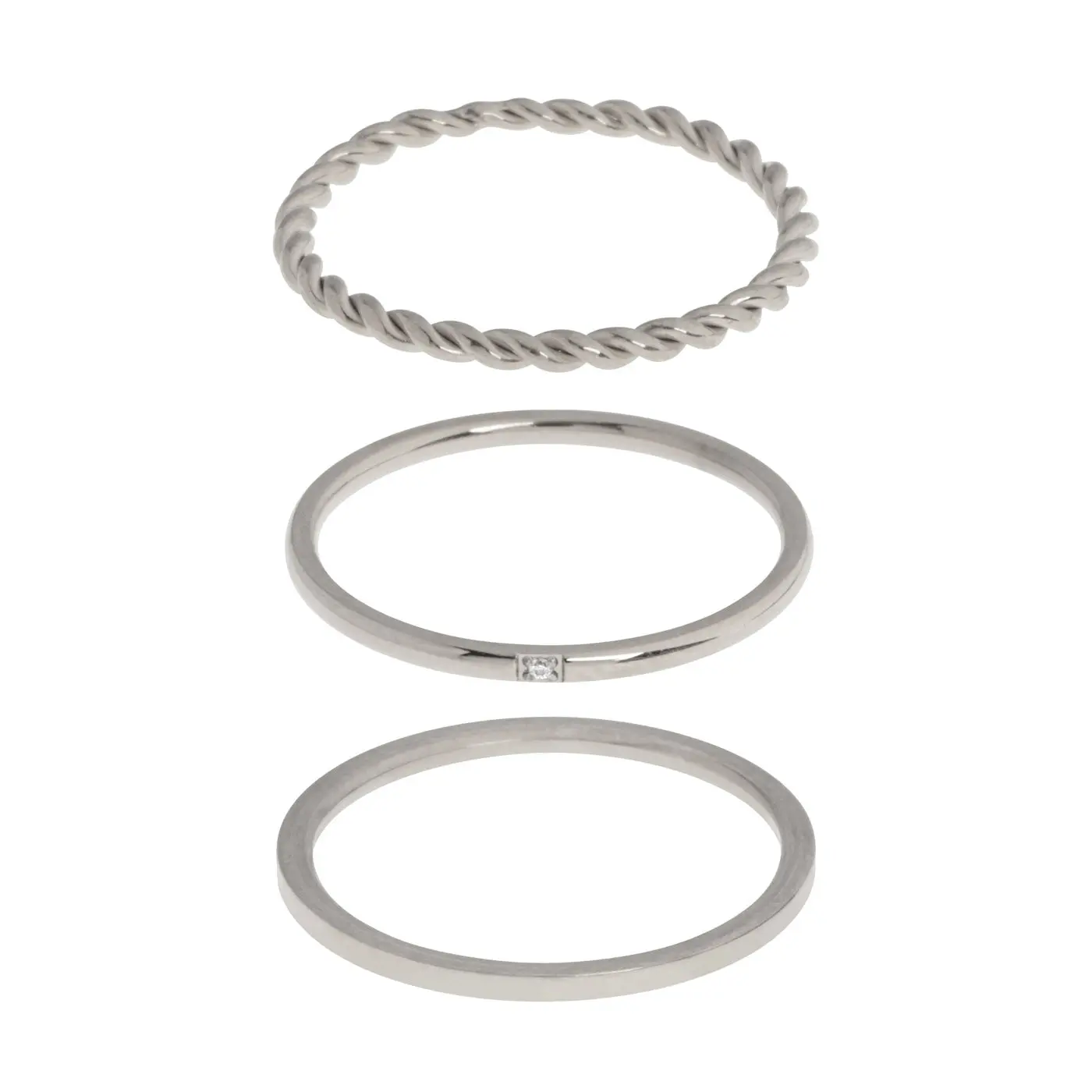 Ring Set Rostfritt Stål