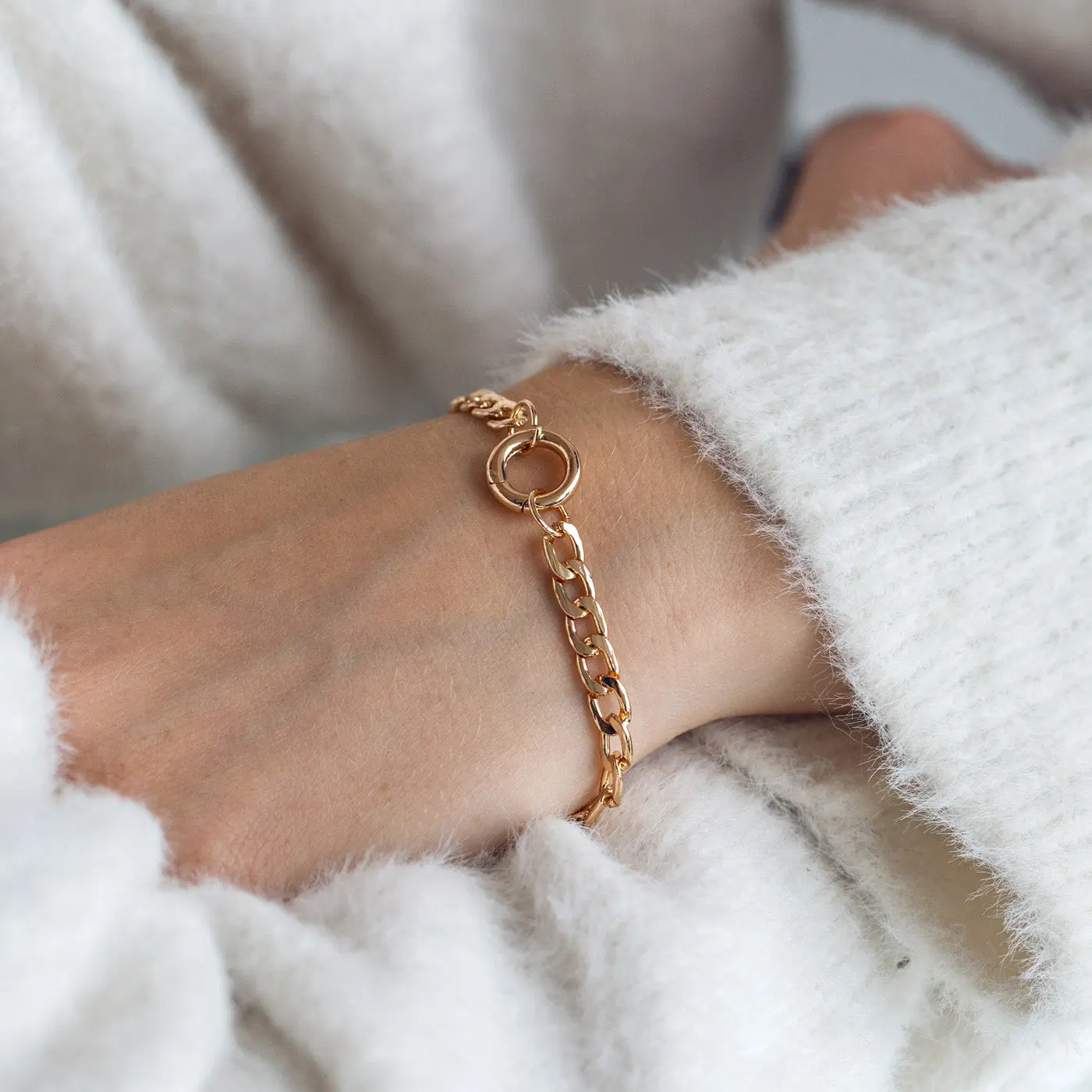 Runda låskedja armband - Image 2
