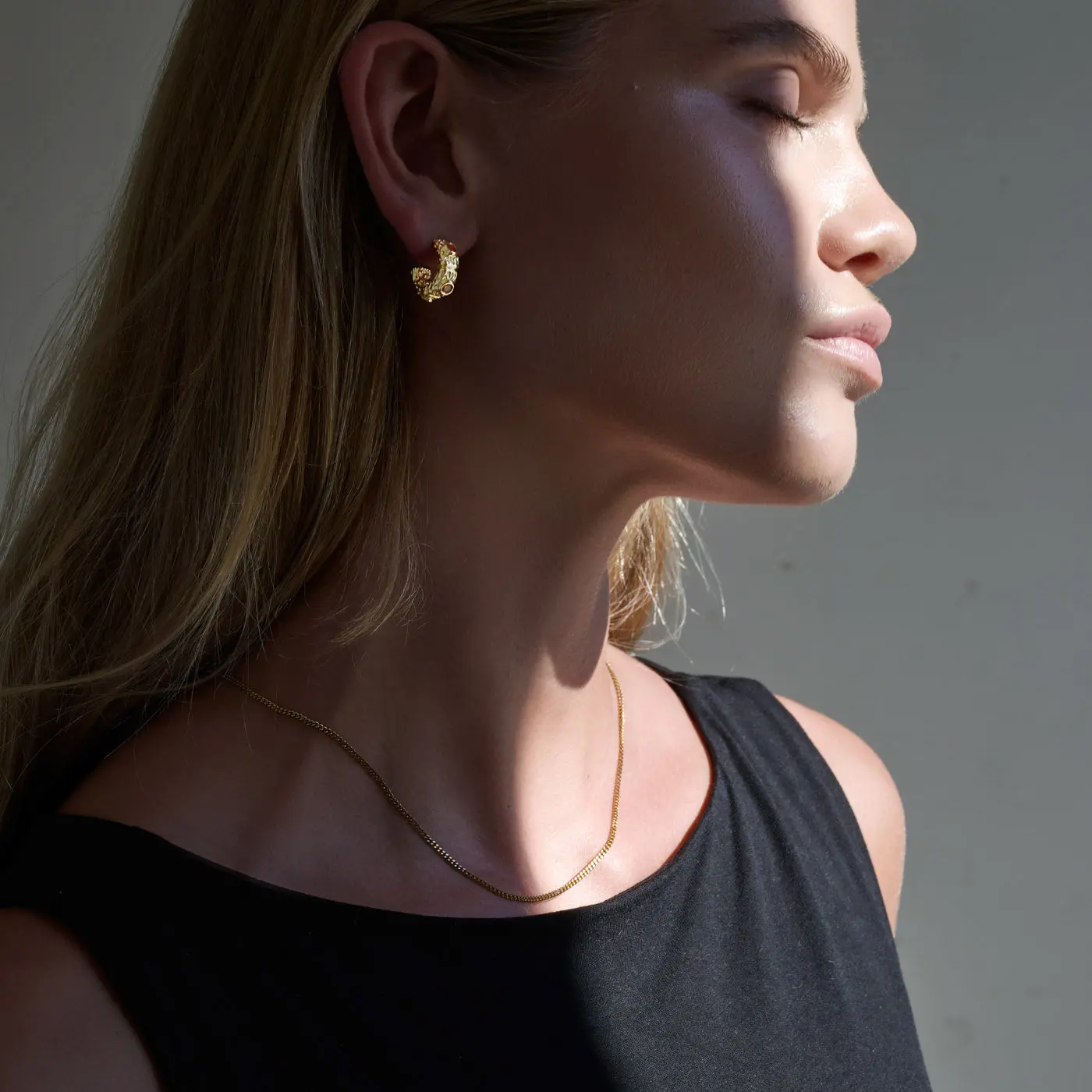 Sam - Tunn Kedja Halsband Rostfritt Stål - Image 3