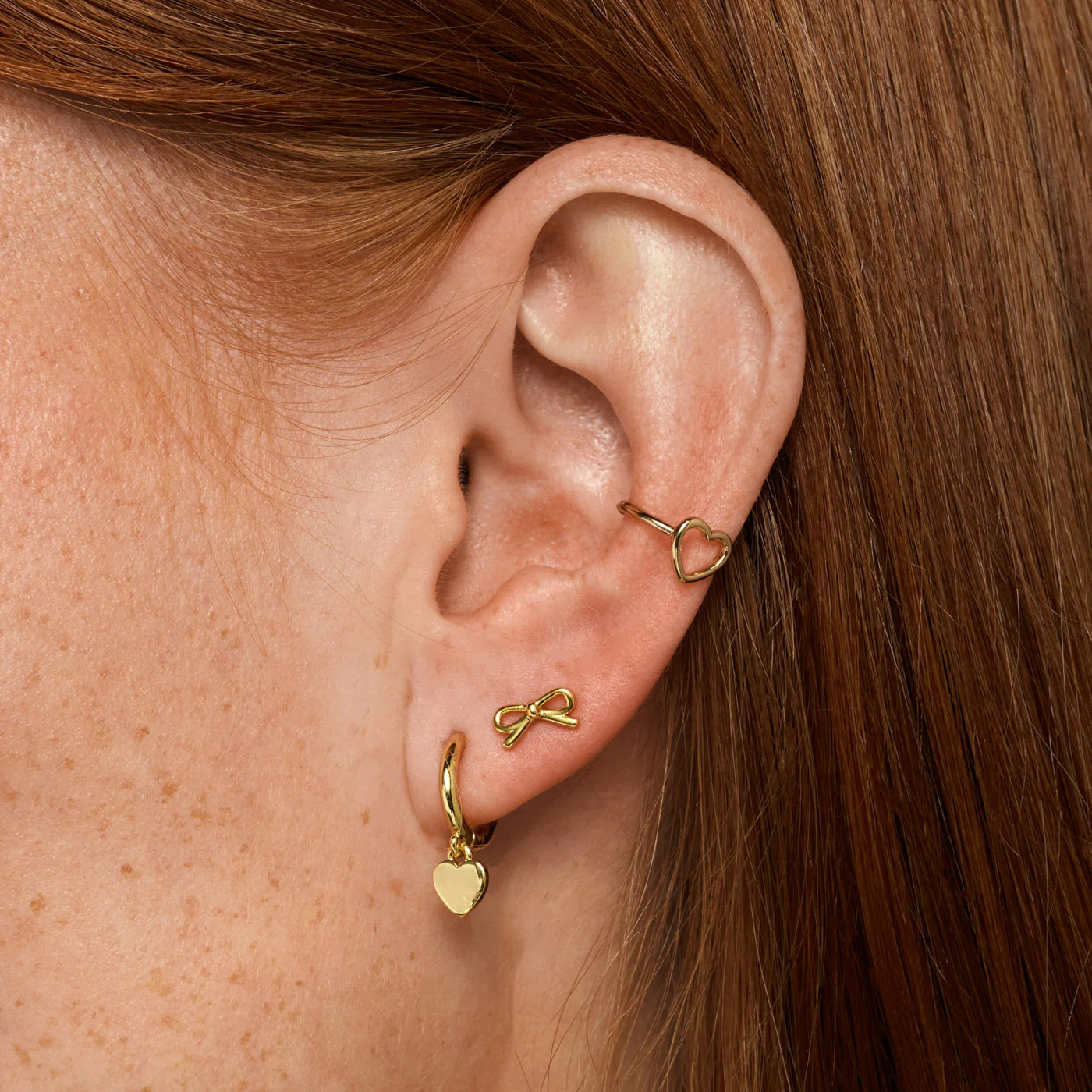 Sarah - HjÀrta Kontur Ear Cuff - Image 6