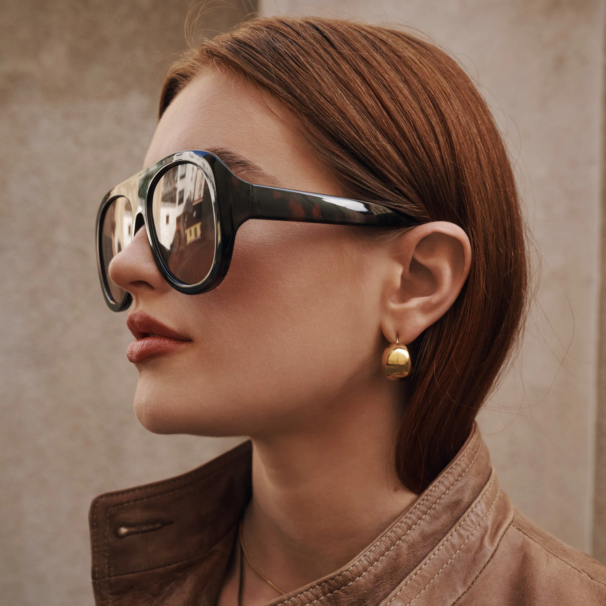 Selena - Chunky Studs ĂrhĂ€ngen Rostfritt StĂ„l - Image 4