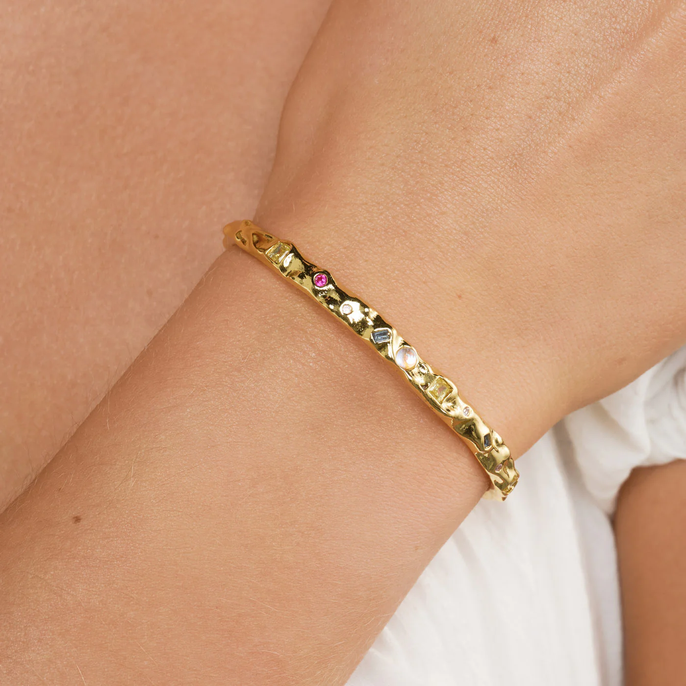 Shiloh - Bangle Armband Kristall Justerbart - Image 2