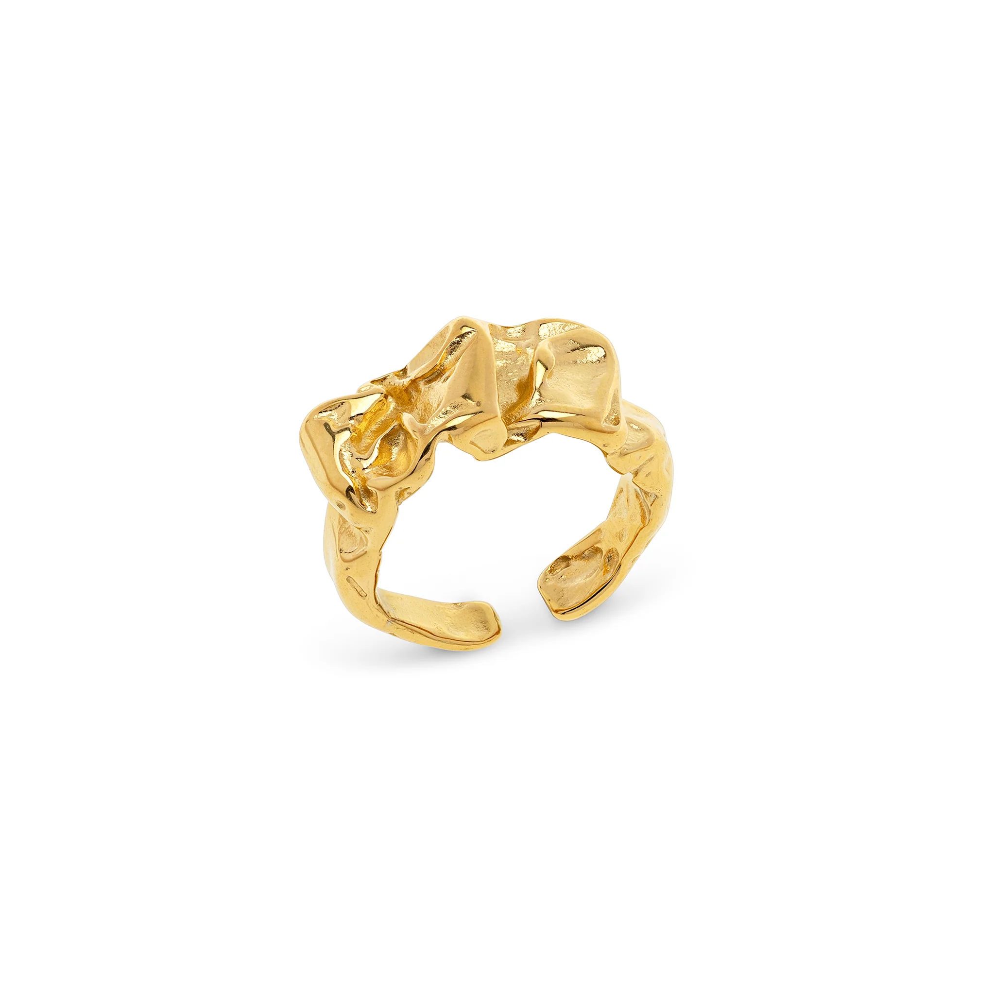 Siri - Chunky Statement Ring Rostfritt StÄl