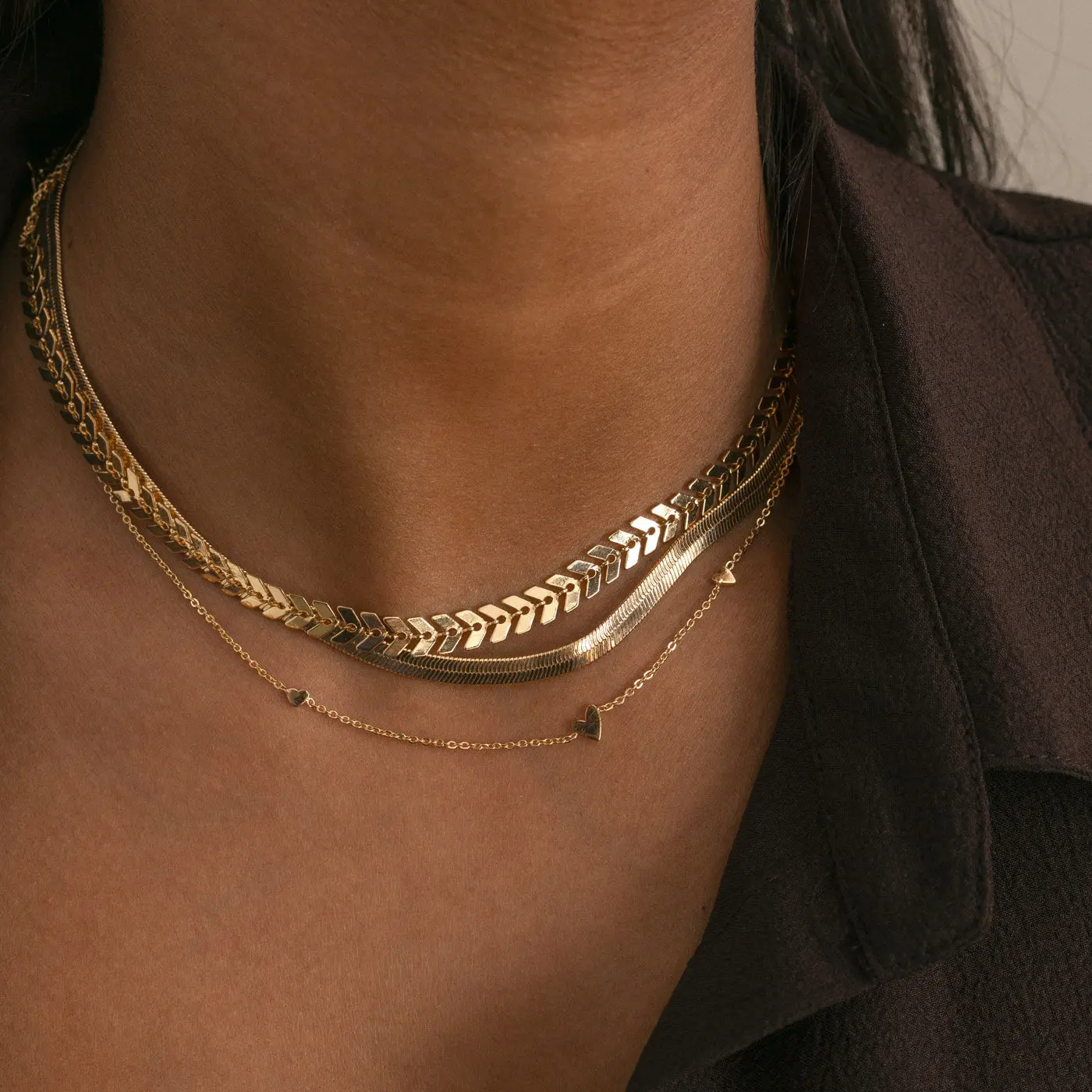 Snake Chain Halsband - Image 4