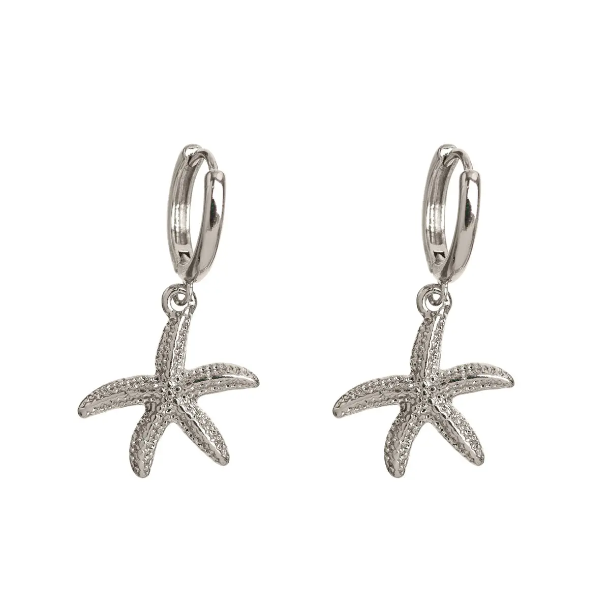 Starfish hoop örhänge - Image 8