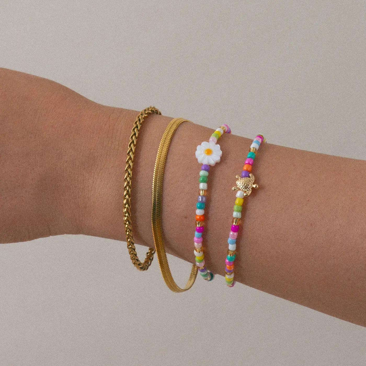 Tavi - Solid Chain Armband Rostfritt StÄl - Image 4