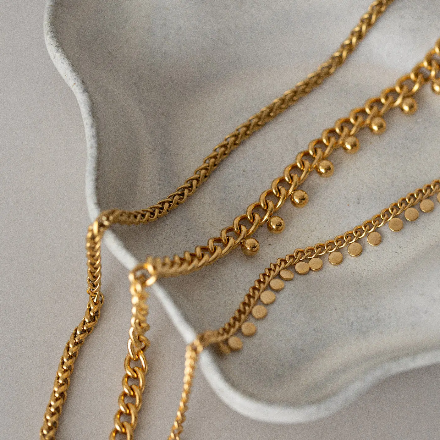 Tavi - Solid Chain Halsband Rostfritt StÄl - Image 3
