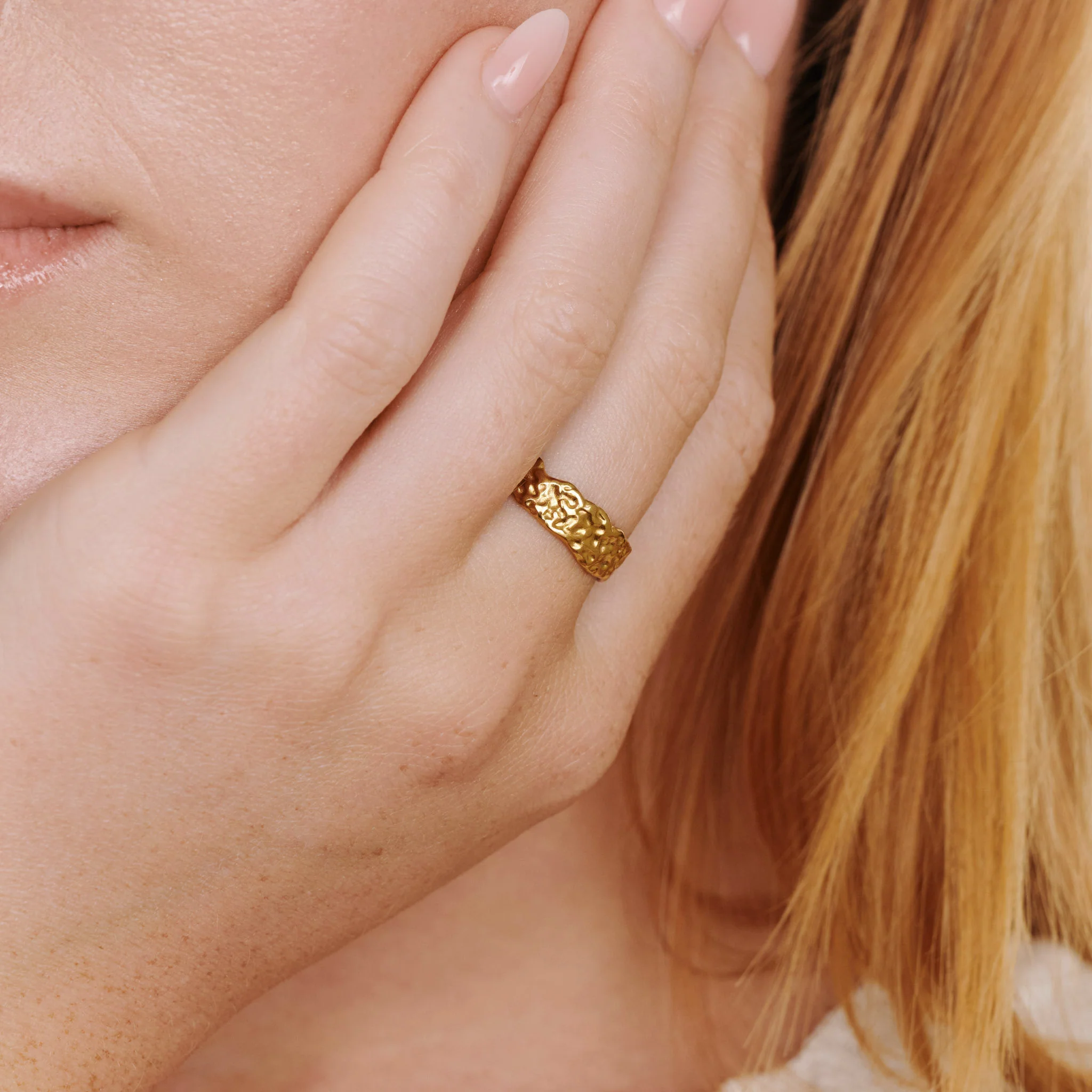 Tone - Hamrad Ring Rostfritt StÄl - Image 3
