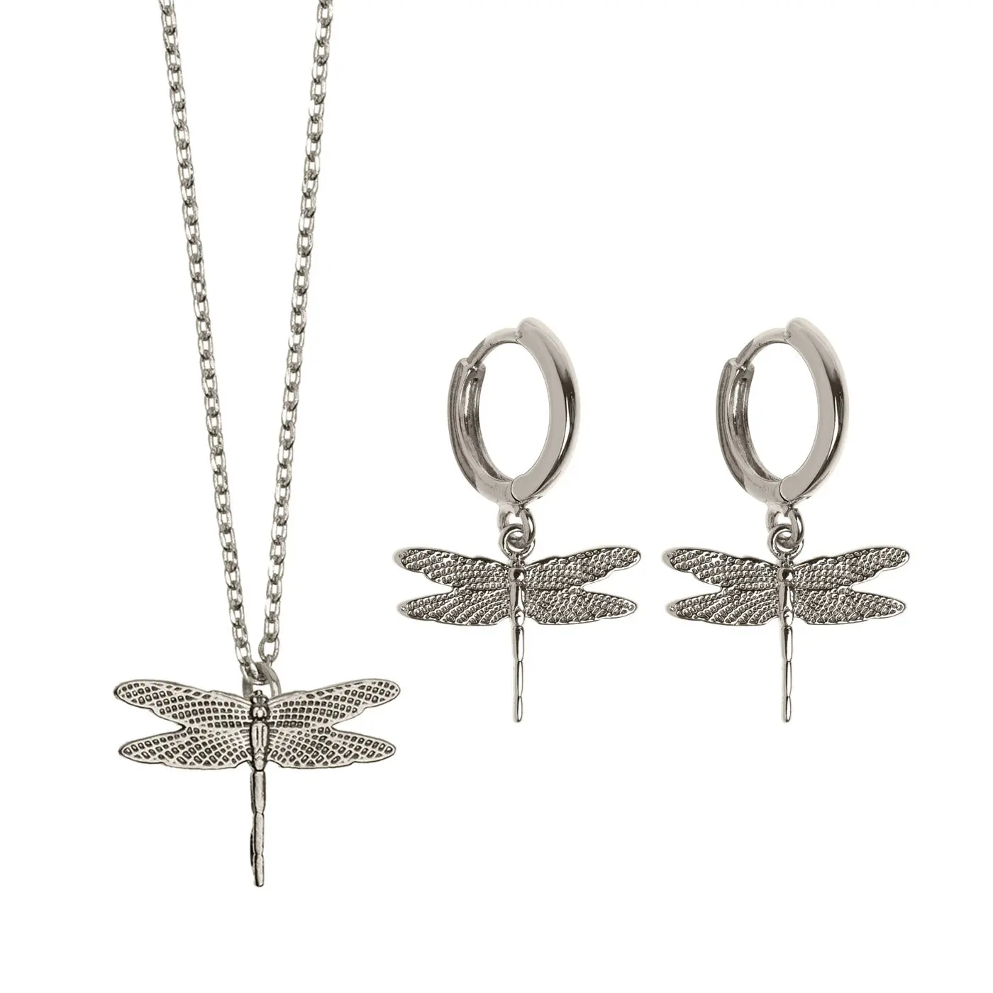 Trollslända Set Örhängen och Halsband - Image 2