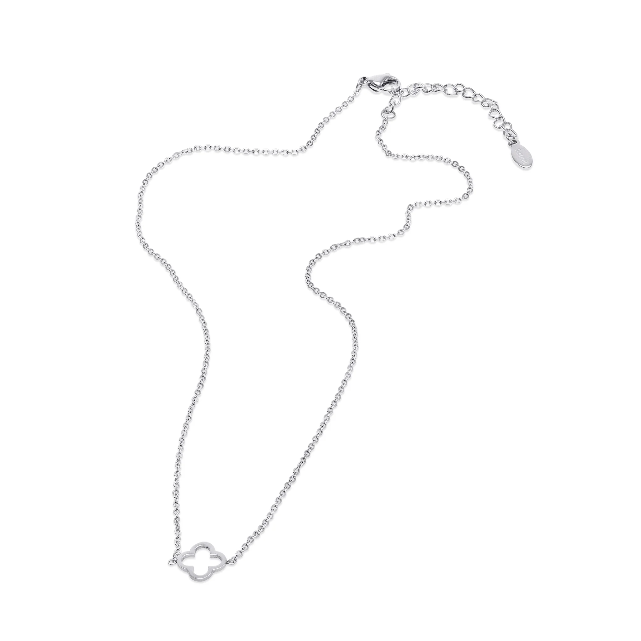 Tui - Halsband Klöver Rostfritt Stål - Image 2