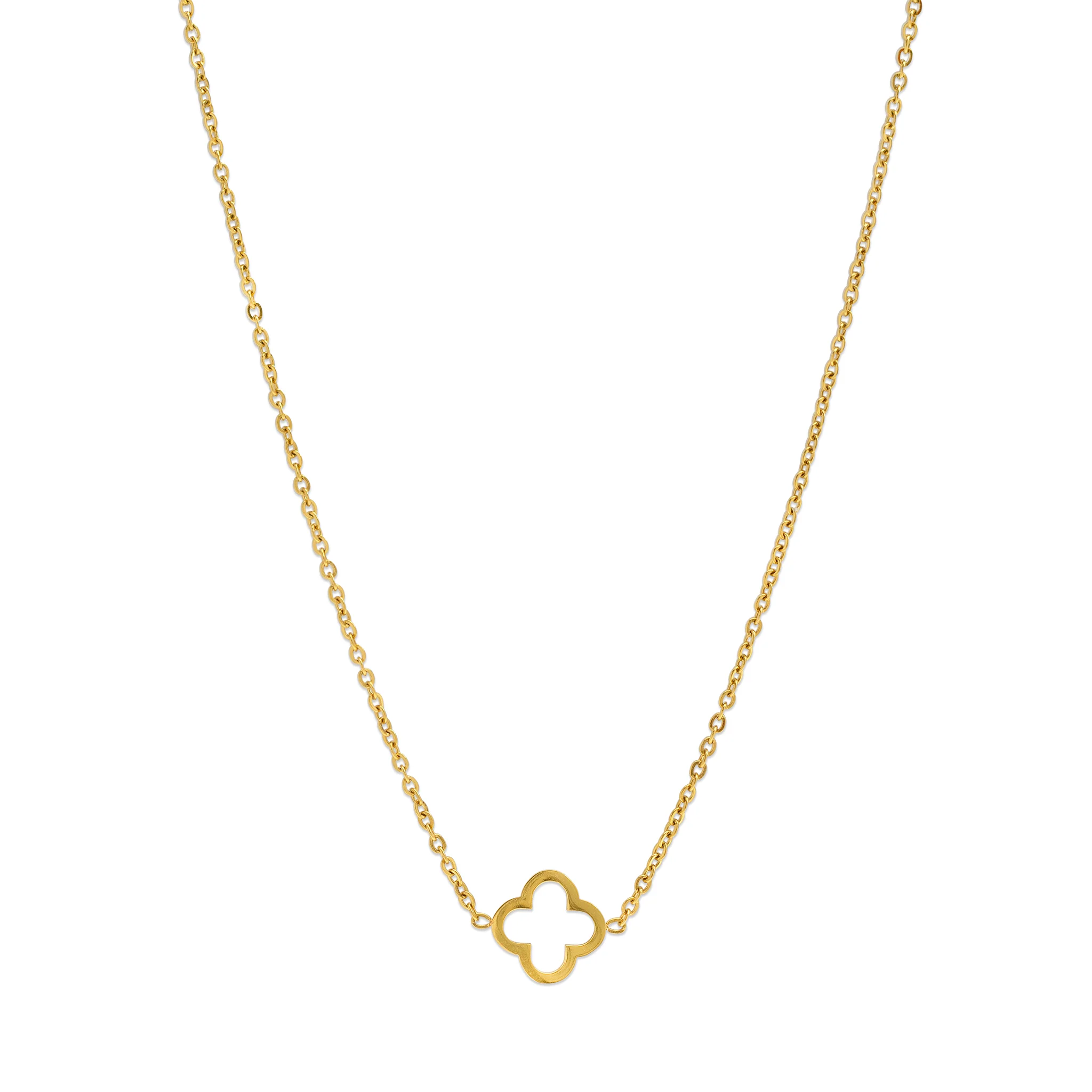 Tui - Halsband Klöver Rostfritt Stål - Image 3
