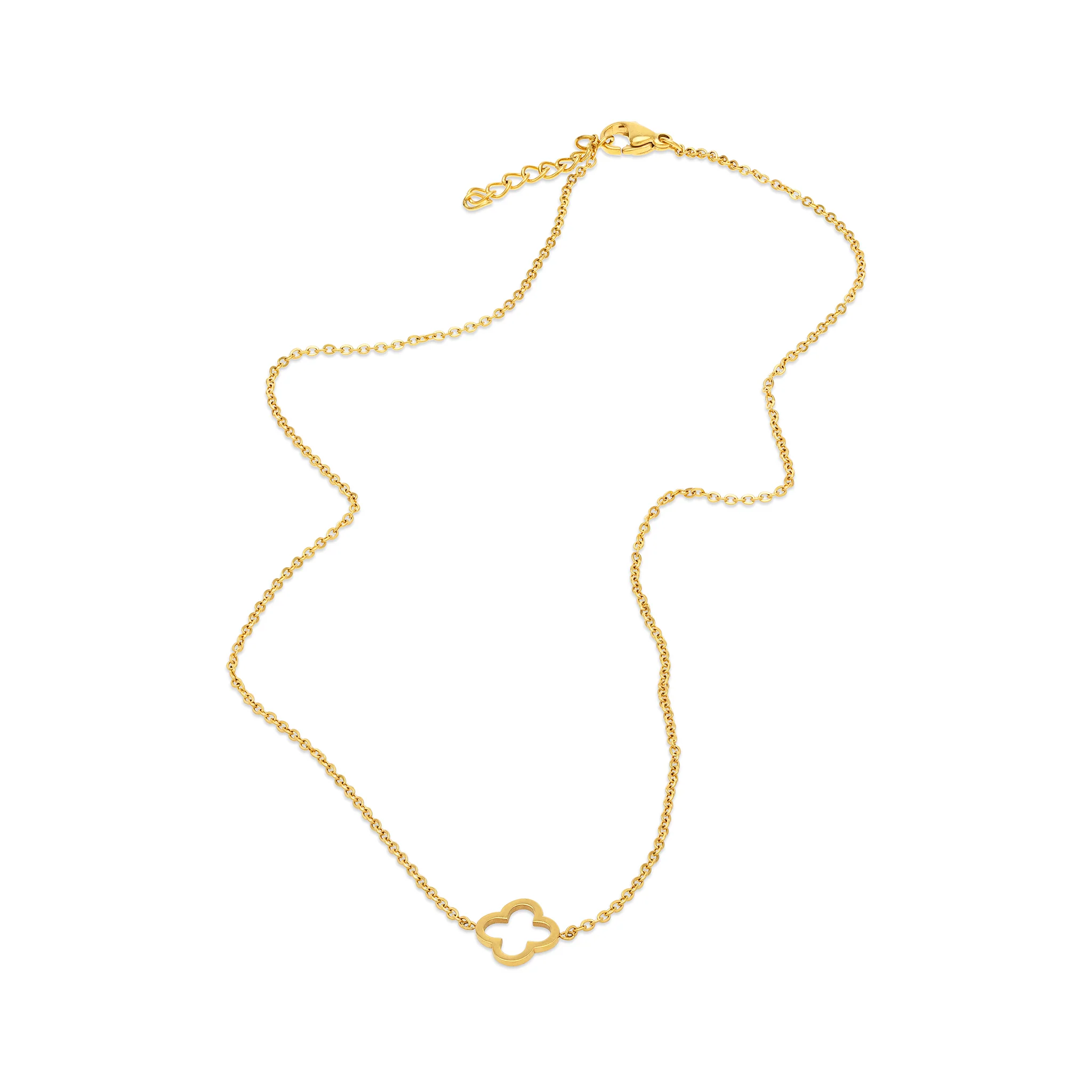 Tui - Halsband Klöver Rostfritt Stål - Image 4