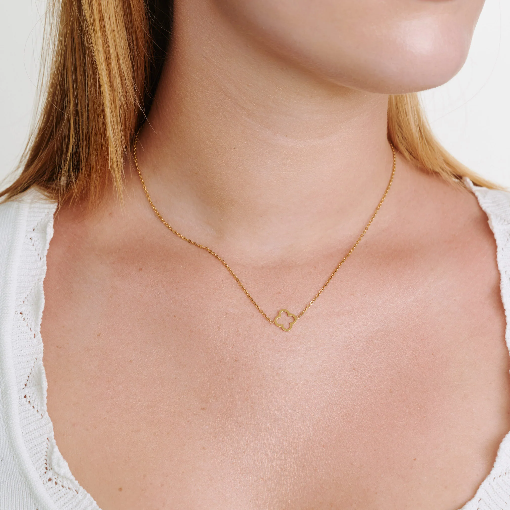 Tui - Halsband Klöver Rostfritt Stål - Image 7