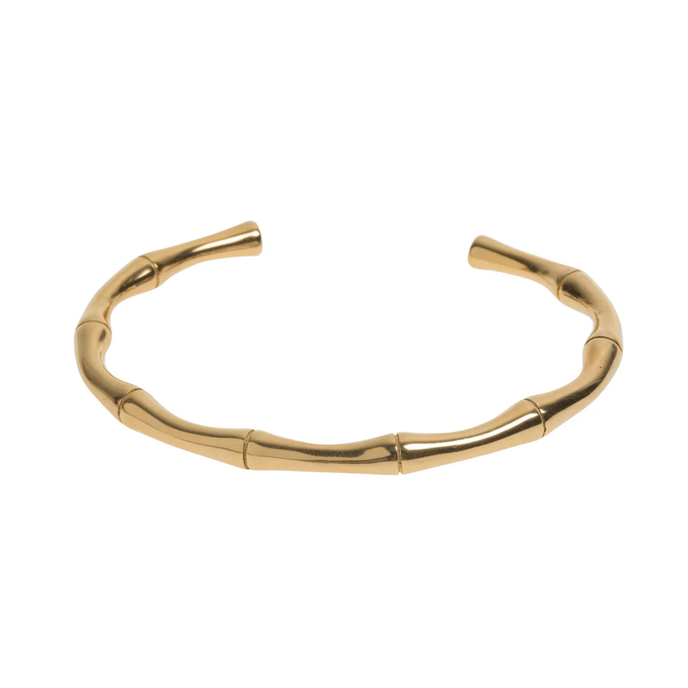 Tyra - Bambu Bangle Armband Rostfritt Stål - Image 11