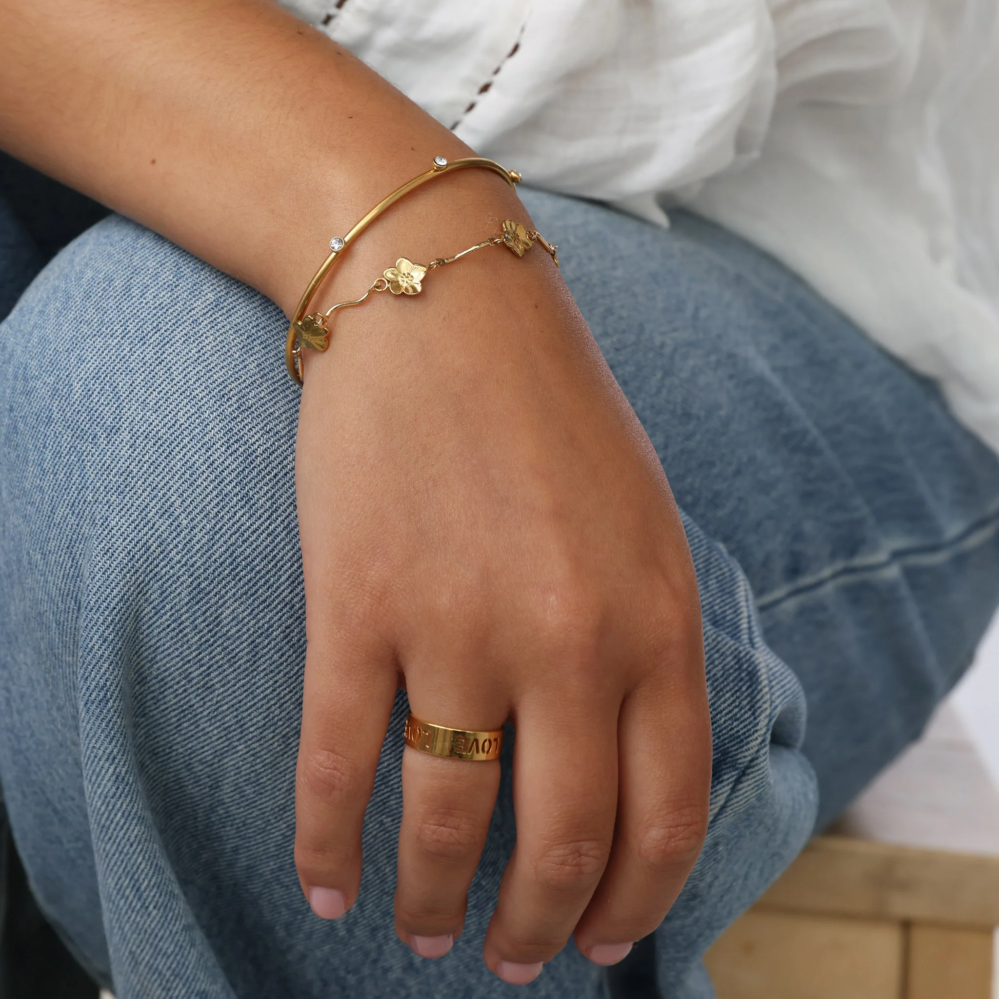 Ylva - Bangle Armband Rostfritt StÄl - Image 3