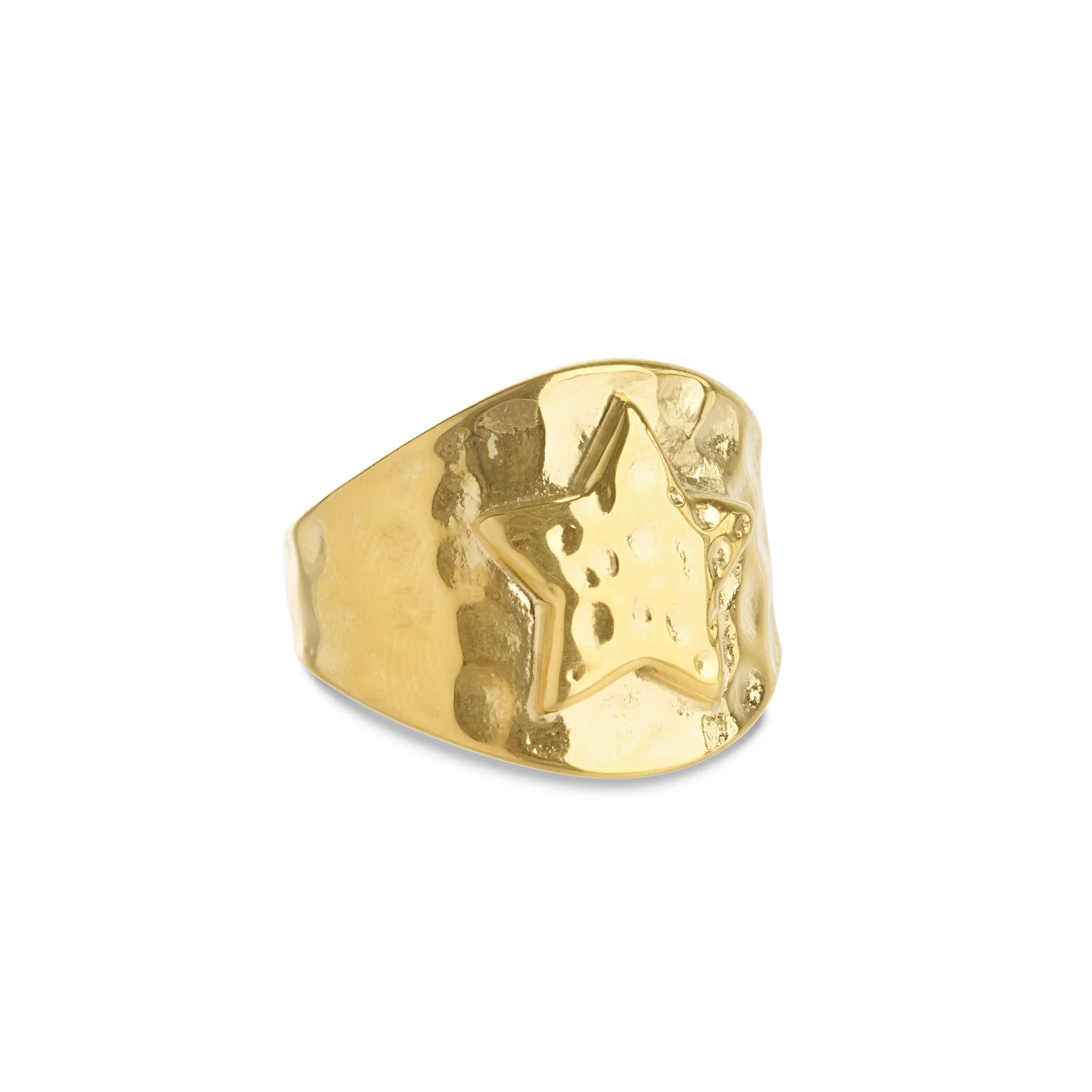 Yrsa - Ring med Stjärna Rostfritt Stål - Image 2